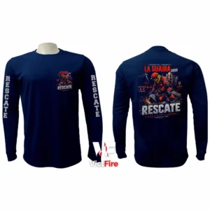 VictFire Buso Táctico de Rescate La Guaira | Sudadera Manga Larga Venezuela