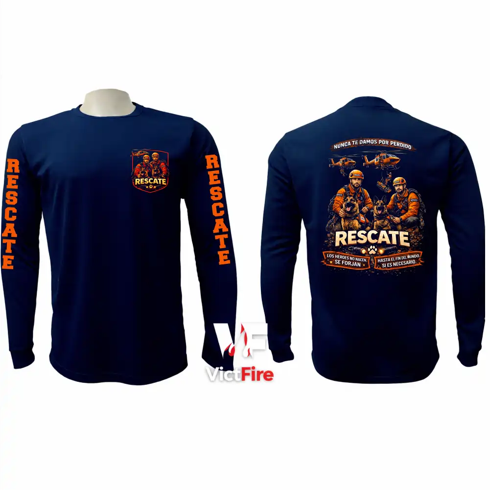 VictFire Buso Táctico de Rescate K9 Canino | Sudadera Manga Larga Venezuela